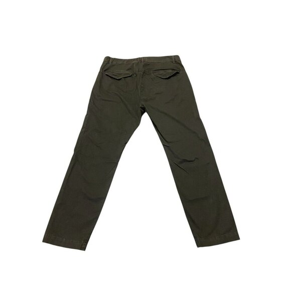 Nili Lotan Tel Aviv Pants Size 8 Black/Carbon Skinny Trousers Flap Pockets Crop - Picture 3 of 8